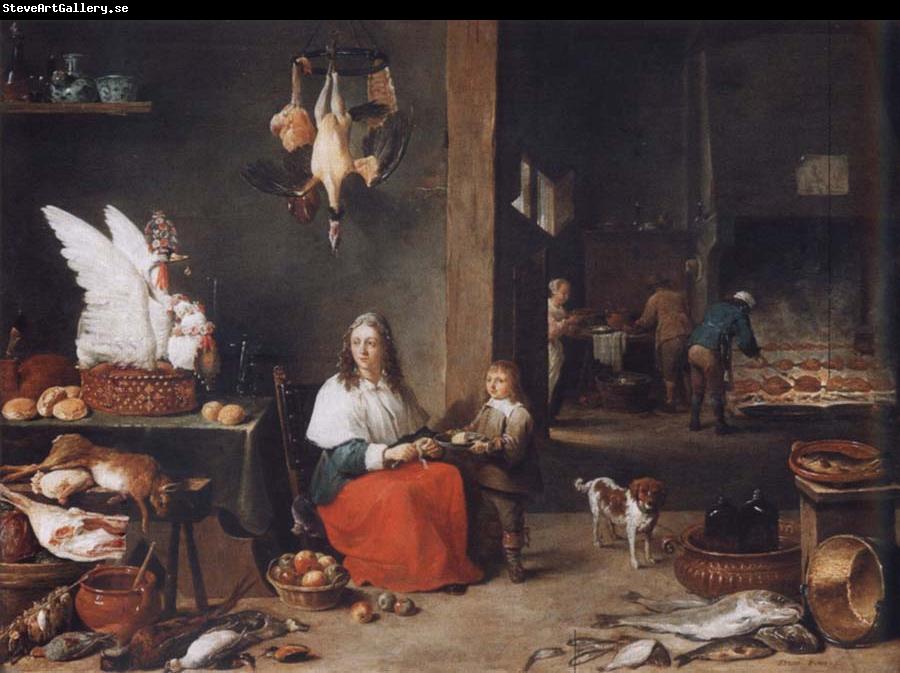 David Teniers cake-interior